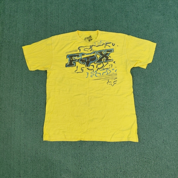 VINTAGE Y2K Fox Racing T Shirt Size Large - Picture 1 of 4